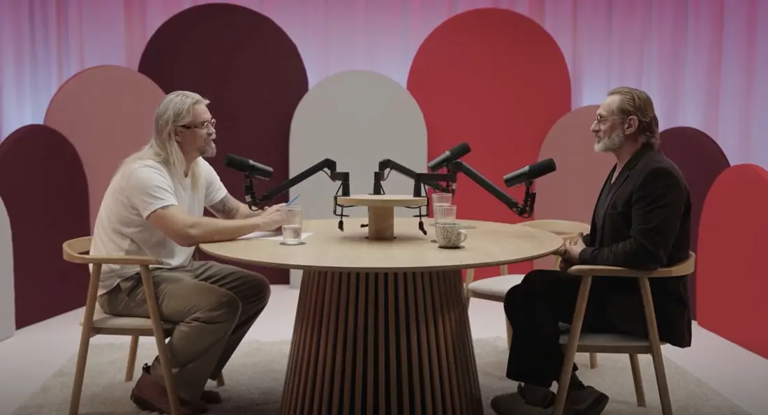 Klaus Knakkergaard som vært i TV 2 Fyns kulturvodcast